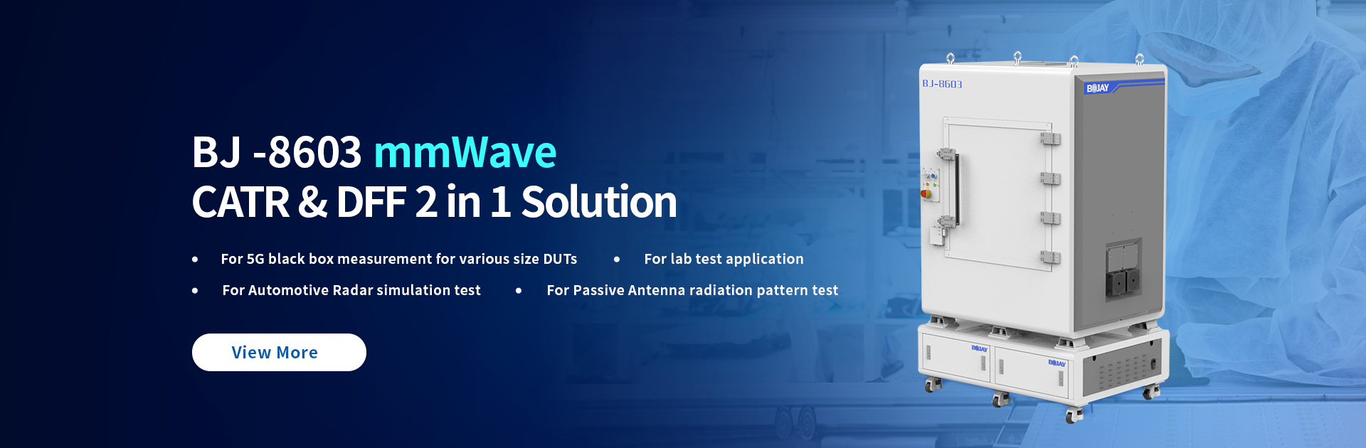 Bojay develops 5G MMwave CATR test solutions Bojay develops 5G MMwave CATR test solutions