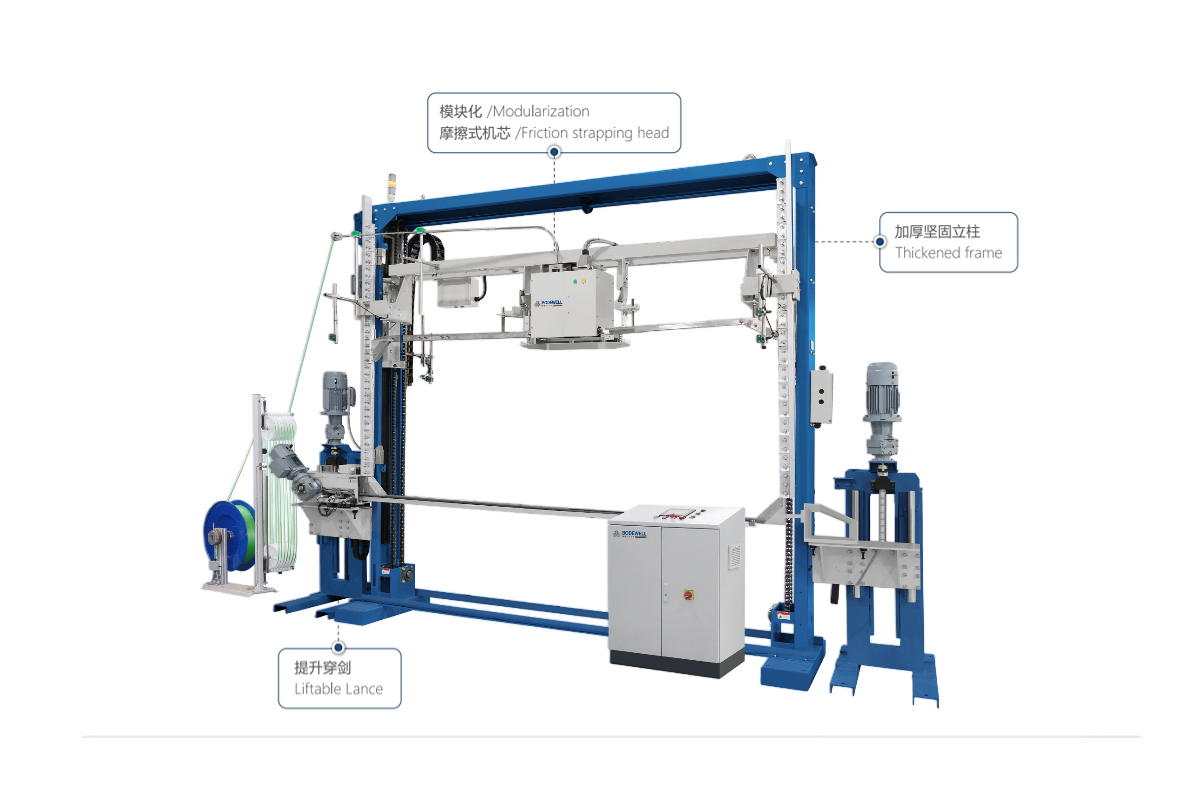 TS-111L 提升穿剑顶部捆扎机 TS-111L 提升穿剑顶部捆扎机